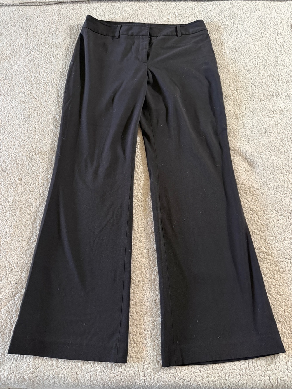 Alfani Black Wide-Leg Dress Pants Size 10